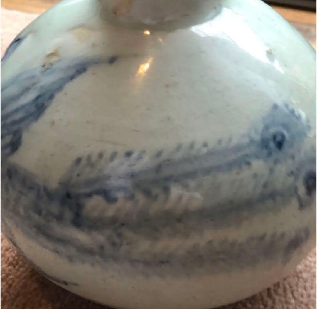 ジロー　古伊万里　首長瓶　鑑定済