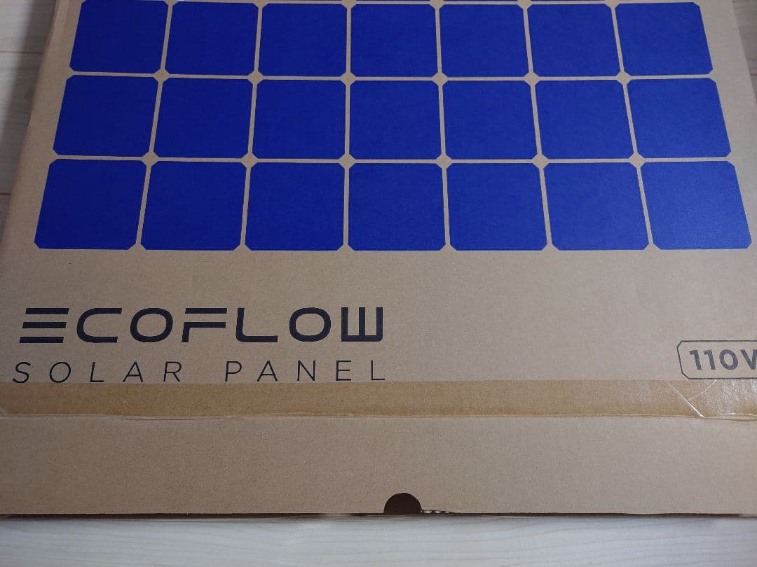 発電機・ポータブル電源 ecoflow solar panel 110w