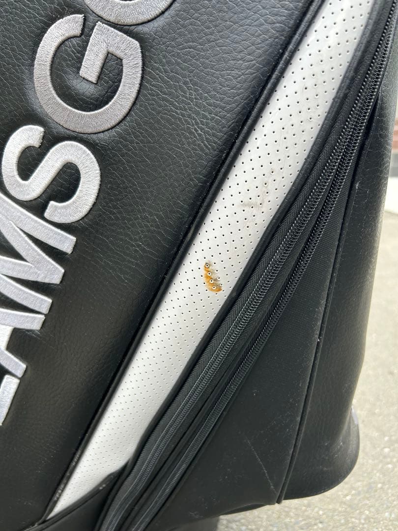 【超希少品】BEAMS GOLF キャディバッグ ブラック/ホワイト