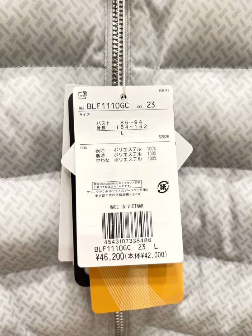 新品 Black & White レディースブルゾン