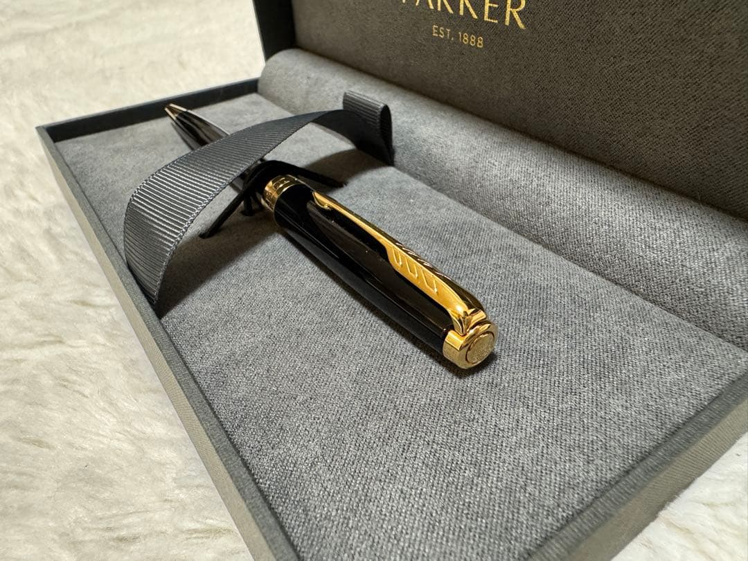 【新品・未使用】Parker ボールペン ソネット ラックブラックGT