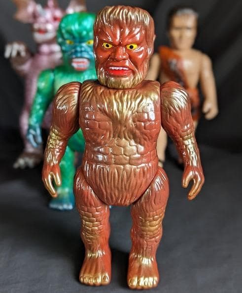 フランケンシュタイン＆バラゴン＆サンダ＆ガイラ（Ｍ１号） ソフビ４体セット