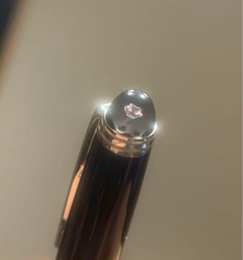 未使用 モンブランマイスターシュティック クラシック ダイヤモンド ボールペン