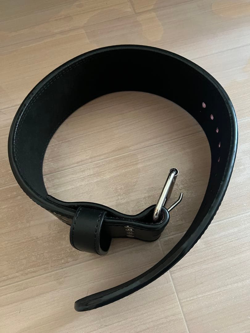 SQUAT MANIA トレーニング・パワーベルト ブラック　スクワットマニア