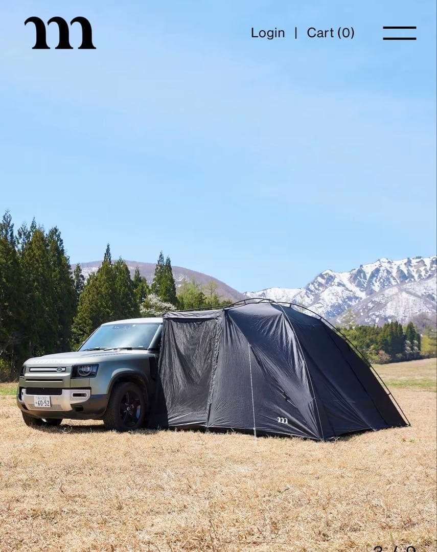 muraco カーサイドタープ　新型PENELOPE