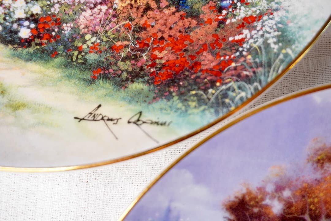 Franklin Mint   絵皿 3枚セット