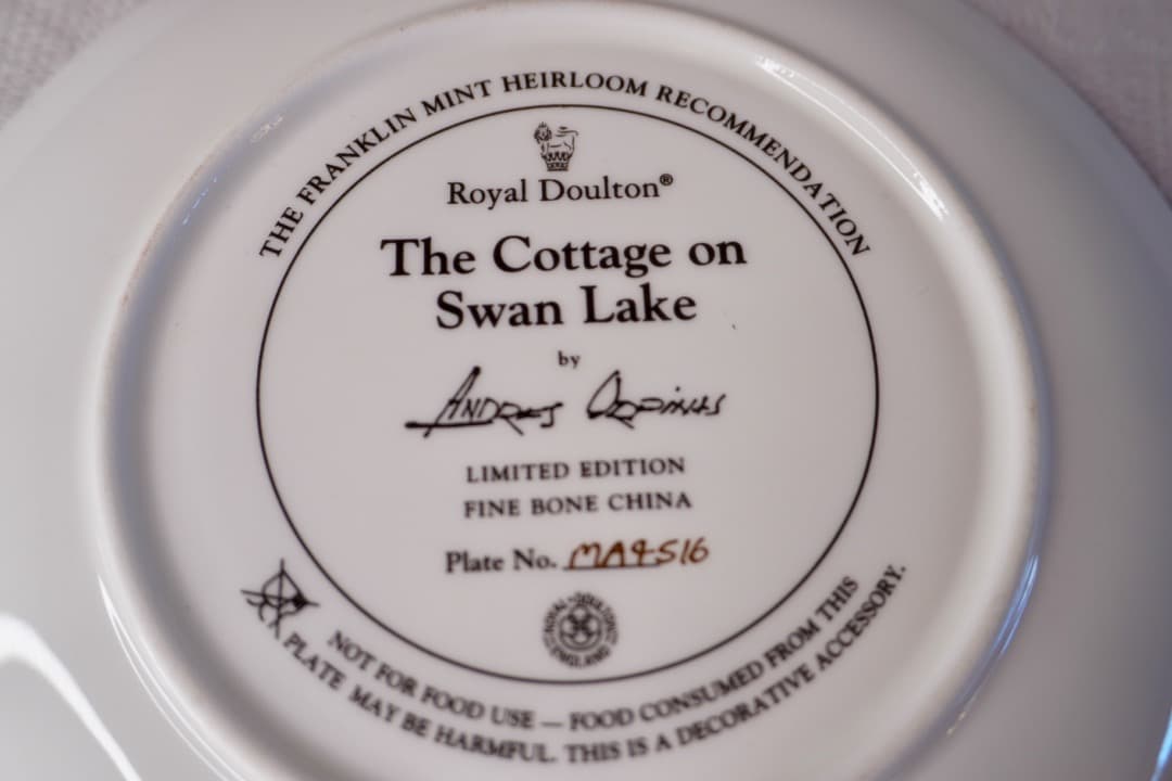 Franklin Mint   絵皿 3枚セット