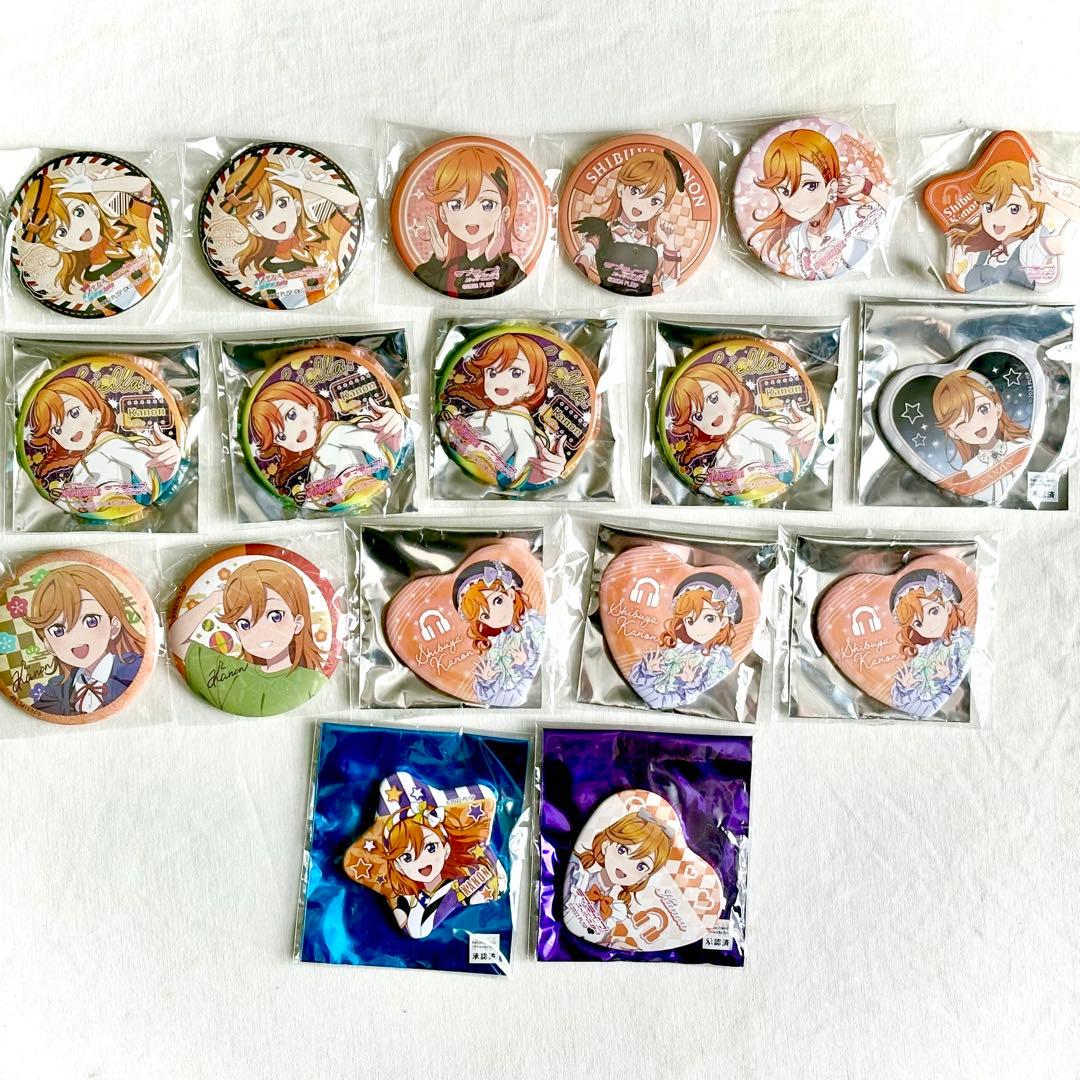 澁谷かのん 缶バッジセット