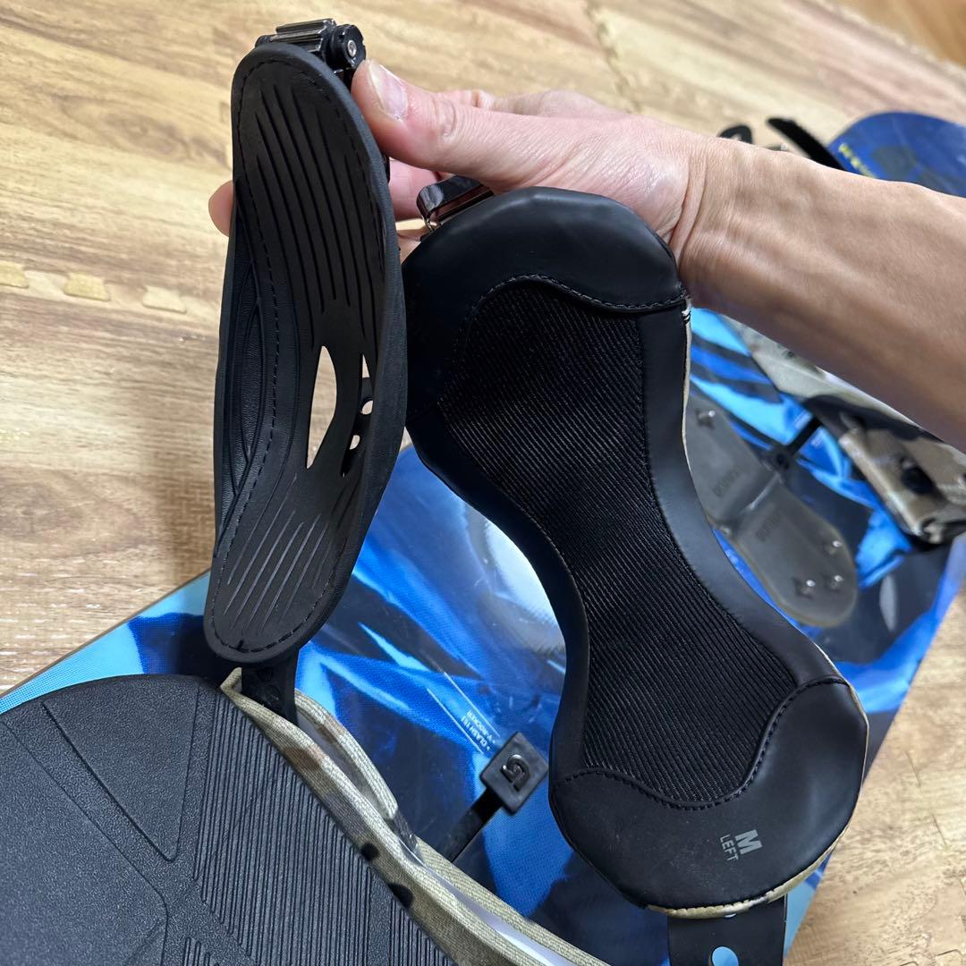 2点セット BURTON CLASH 151cm ビンディング グラトリ 初心者