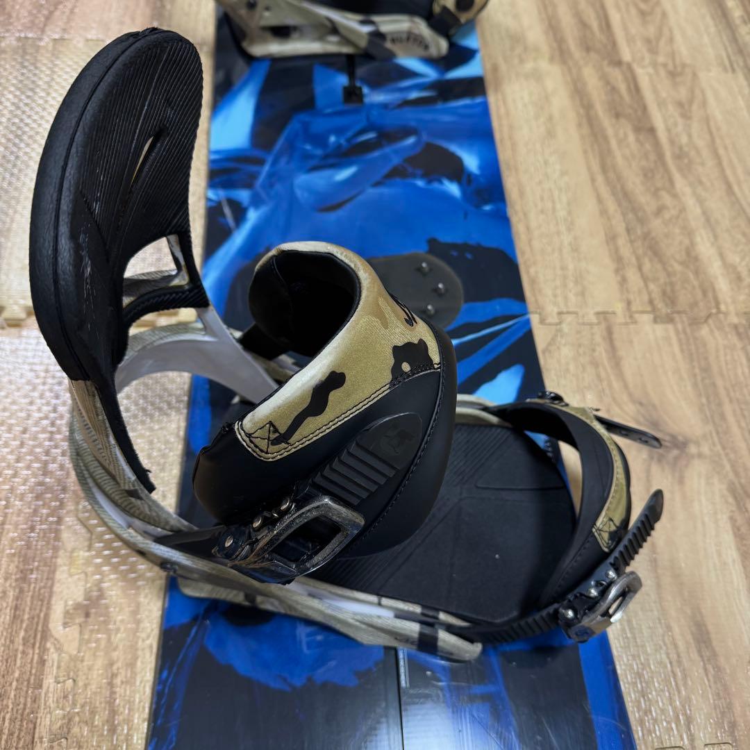 2点セット BURTON CLASH 151cm ビンディング グラトリ 初心者