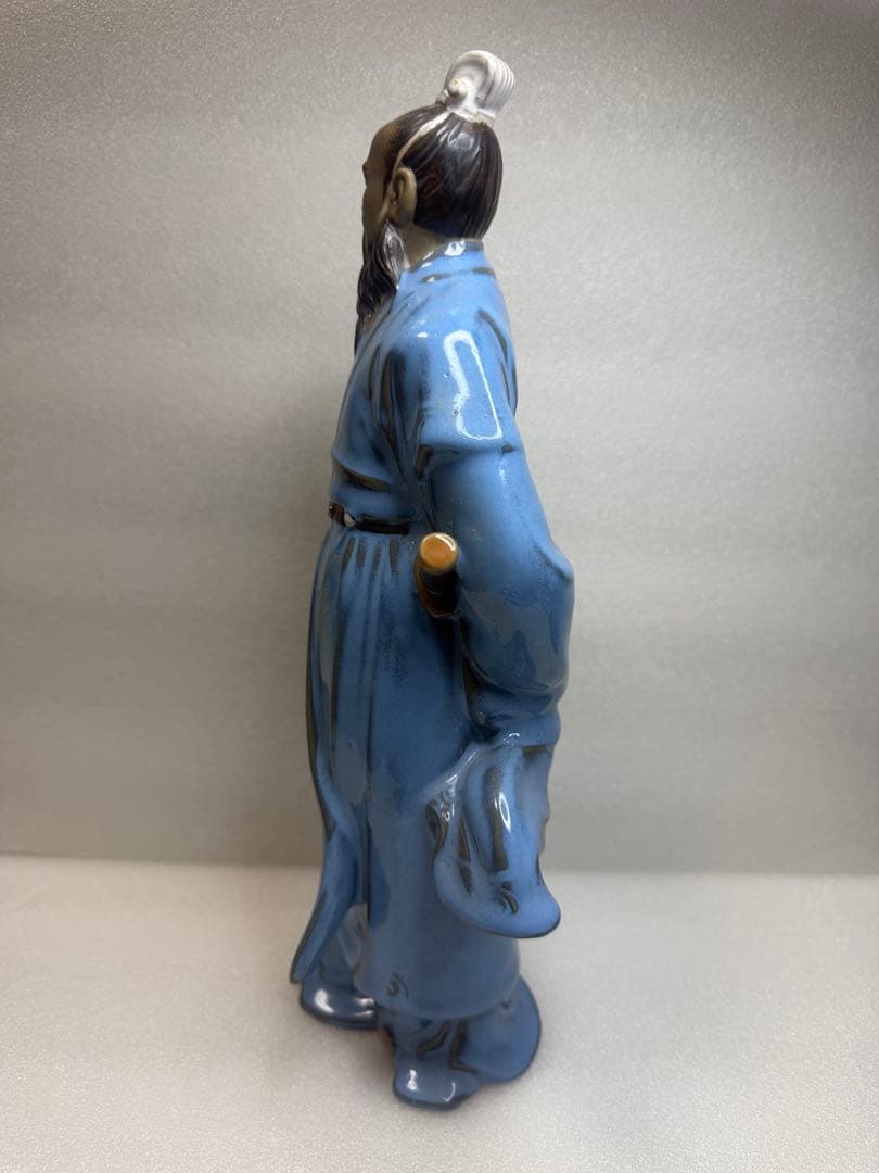 在庫処分‼️ 陶器 手工製作 高溫燒製 三国志人物 「曹操」