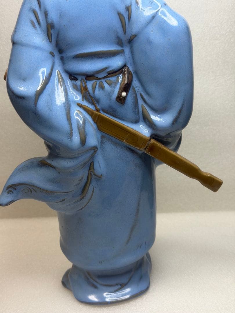 在庫処分‼️ 陶器 手工製作 高溫燒製 三国志人物 「曹操」