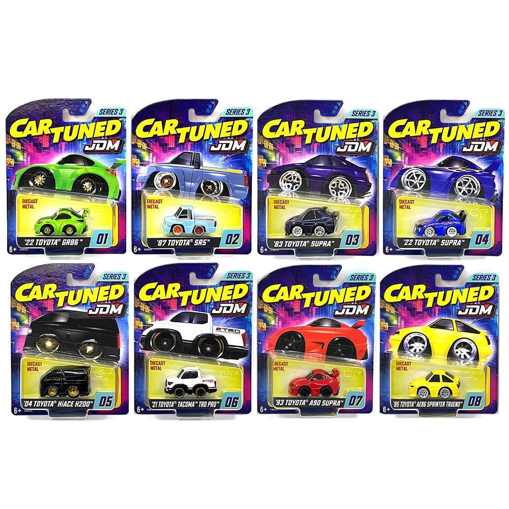 カー・チューンド 1:64 JDM チューナーズ　シリーズ3