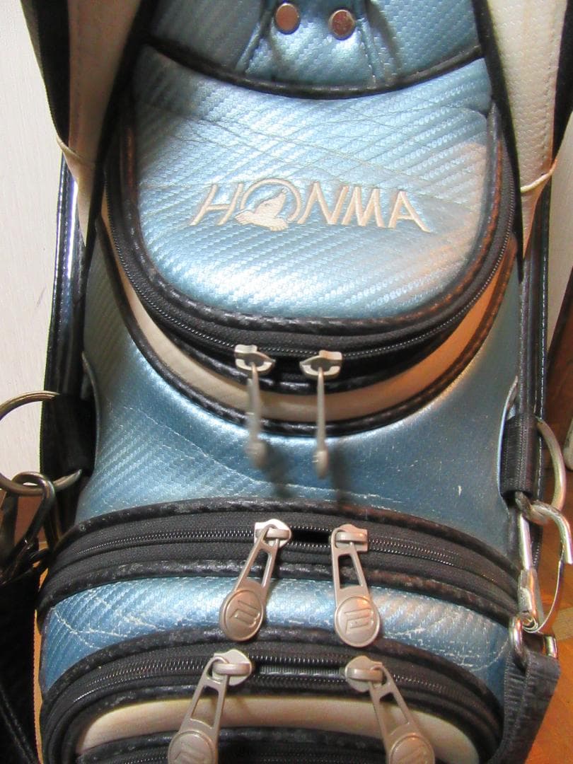 ★ホンマ★HONMA BERES★3点式★ゴルフバック★フードなし★水色★