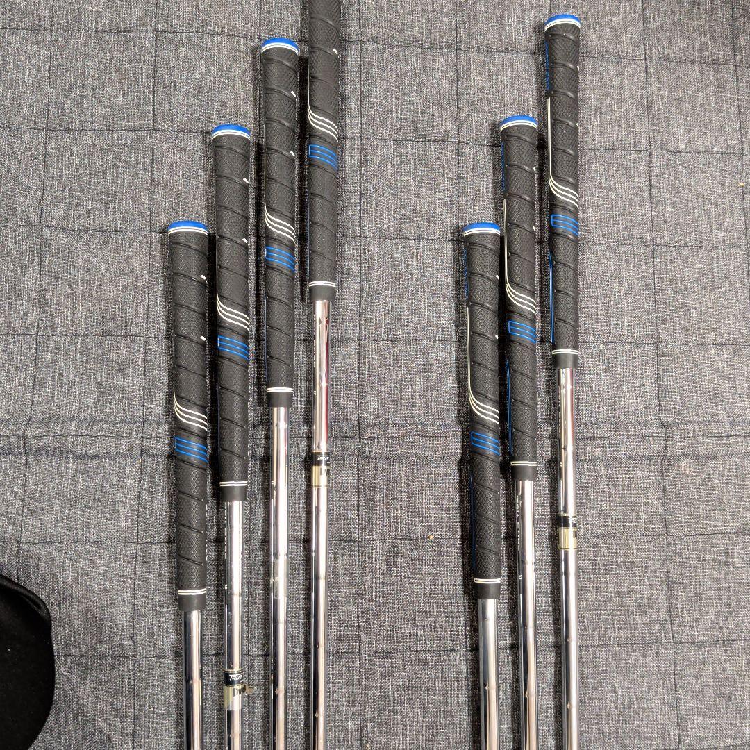 PING iBLADE 4〜W 7本　ダイナミックゴールドS200　黒ドット