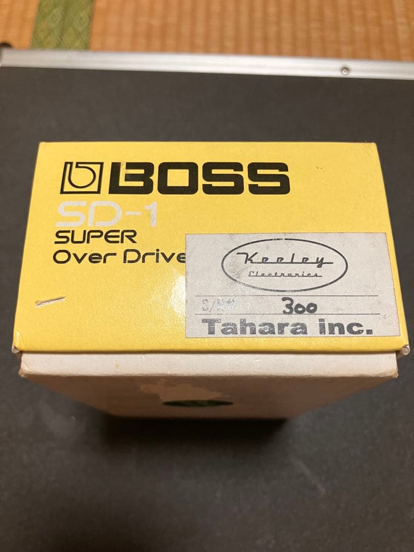 【Keeley Mod 正規】BOSS SD-1 箱+取説付　オーバードライブ