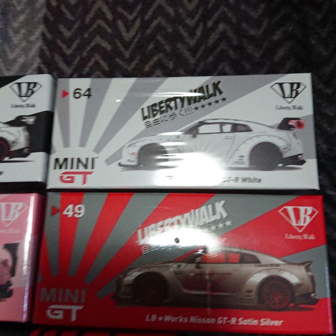 ミニGT LB★works Nissan GT-R 5台