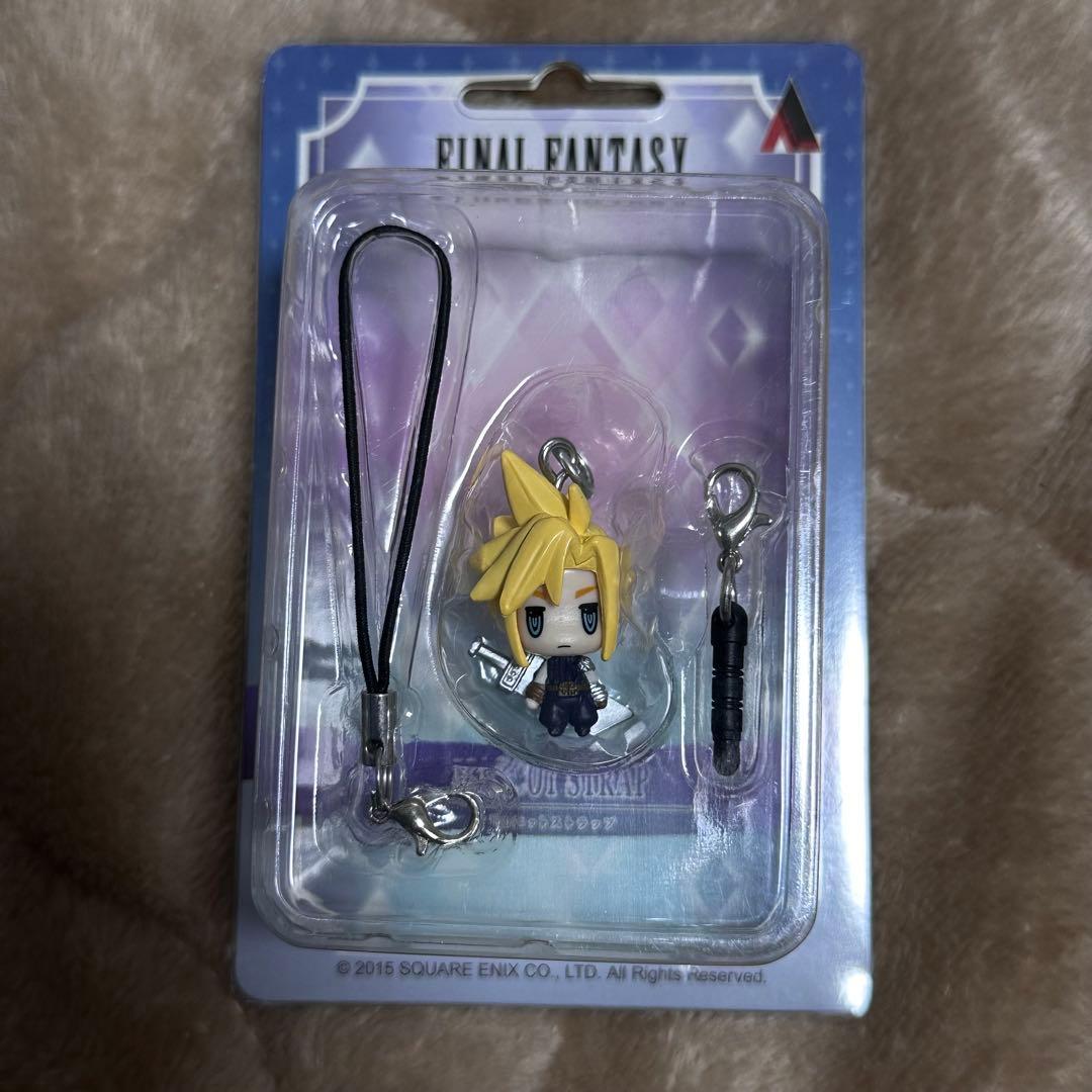 FINAL FANTASY マスコットストラップ クラウド