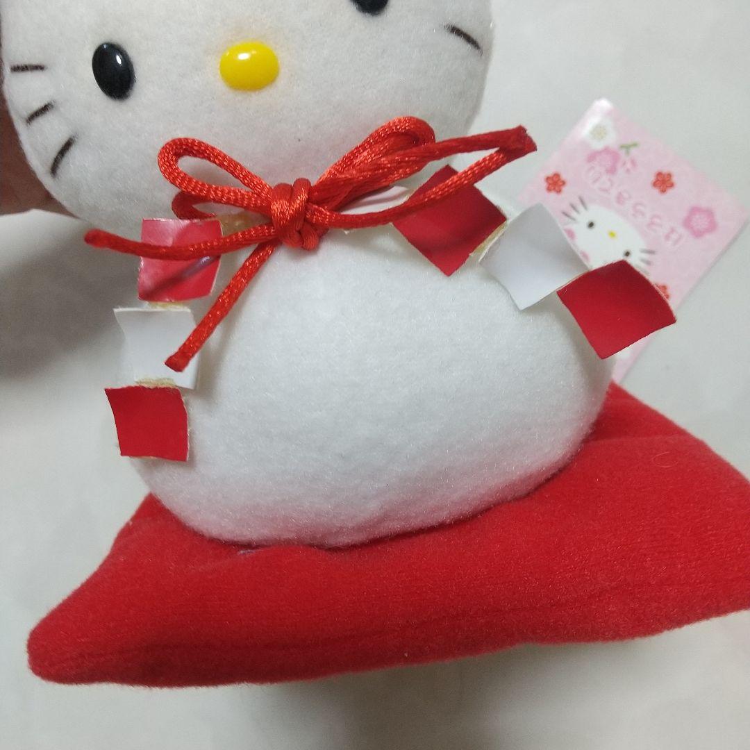 新品　鏡餅　お供え餅　オソナエモチ　ハローキティ　ぬいぐるみ