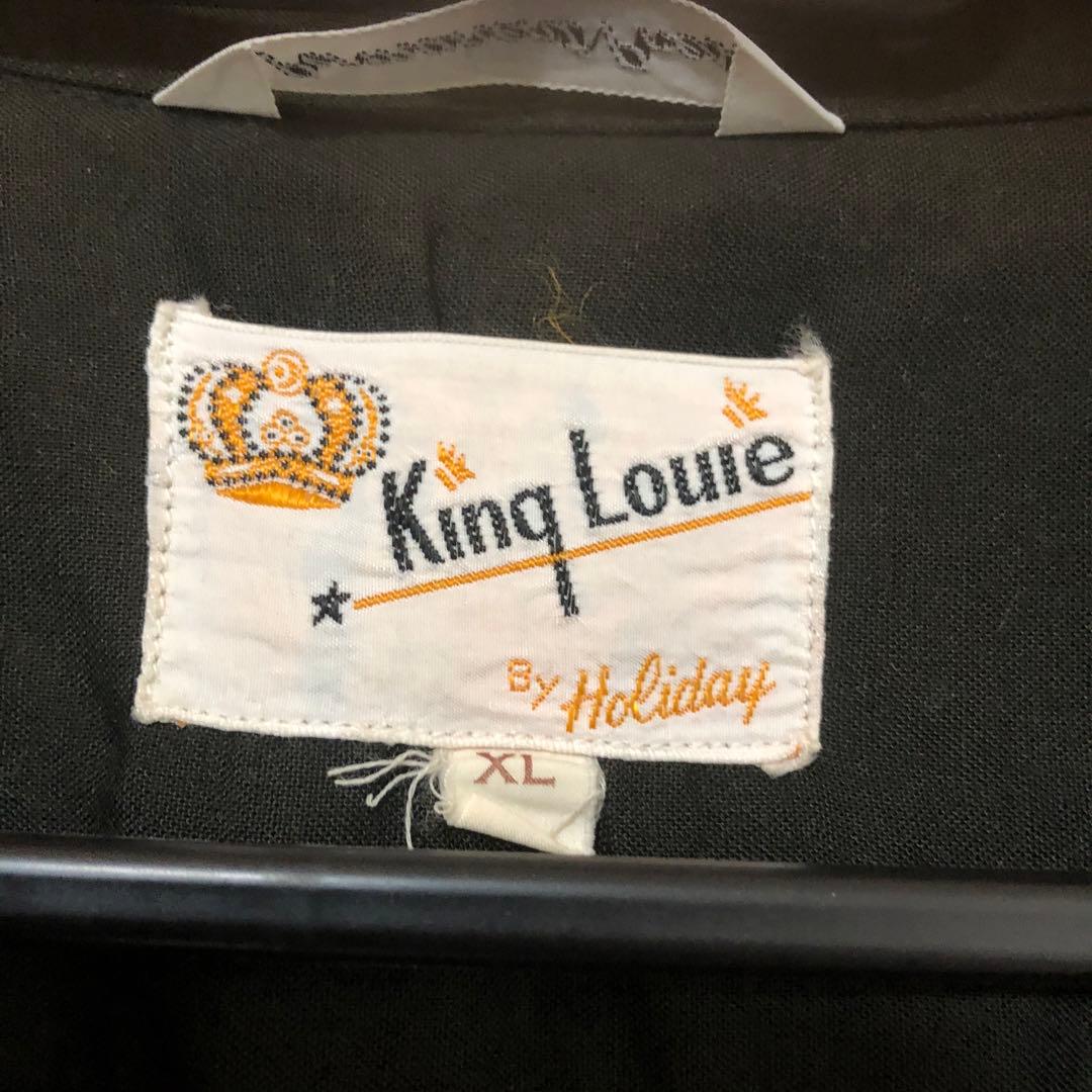 ロ*ン様 70s King Louie V.F.W. Post 1019 シャツ