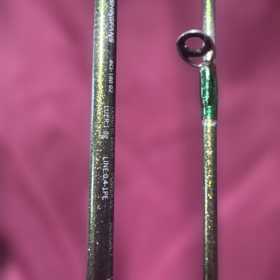 TEBEN LiteSpin DC、c602ULロッドセット