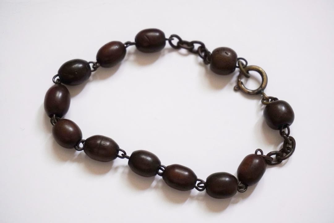 アンティーク★木製ロザリオ＆ブレスレットセット★ヴィンテージ