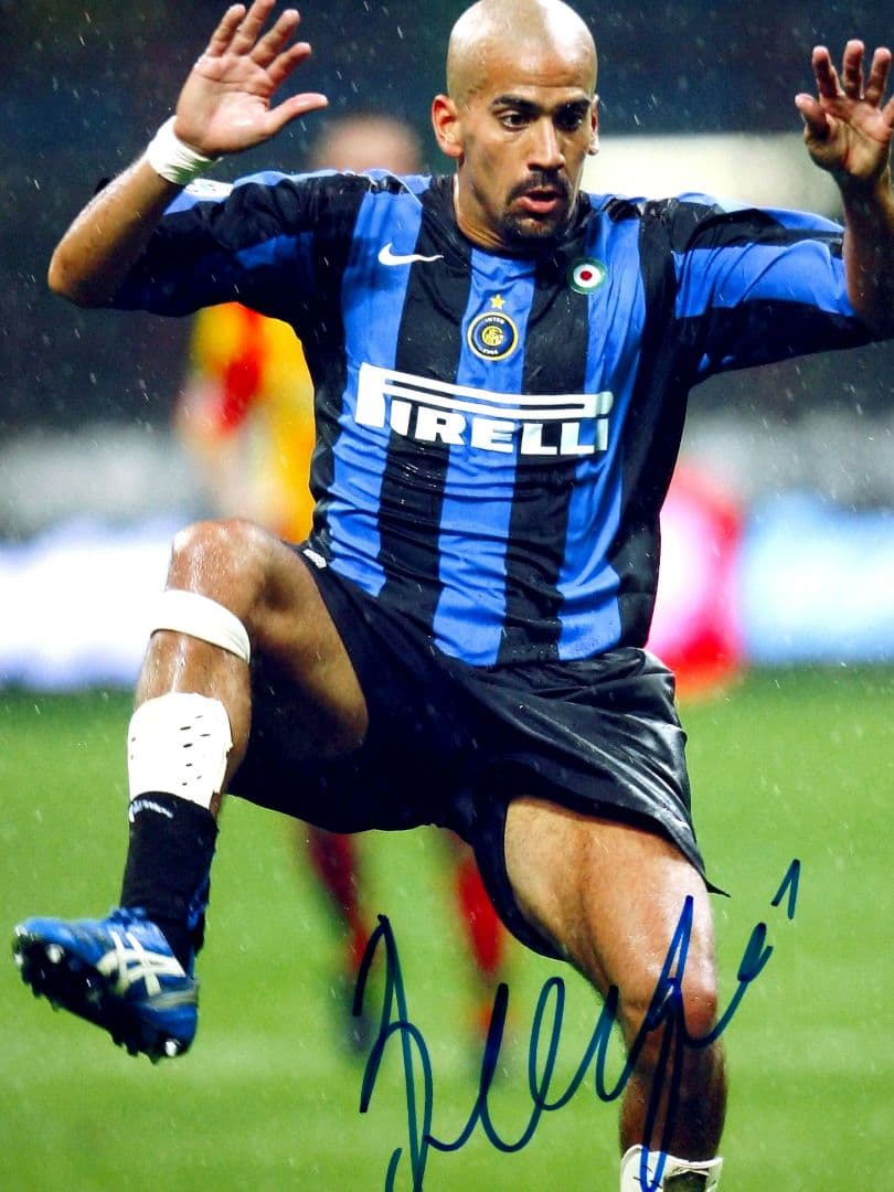 セール中…フアン・セバスティアン・ベロン直筆サイン入り写真…アルゼンチン代表…