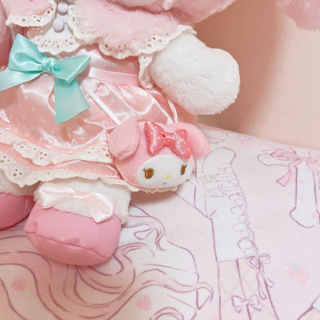 【激レア】マイメロディ　おめかしシリーズ　ぬいぐるみDX