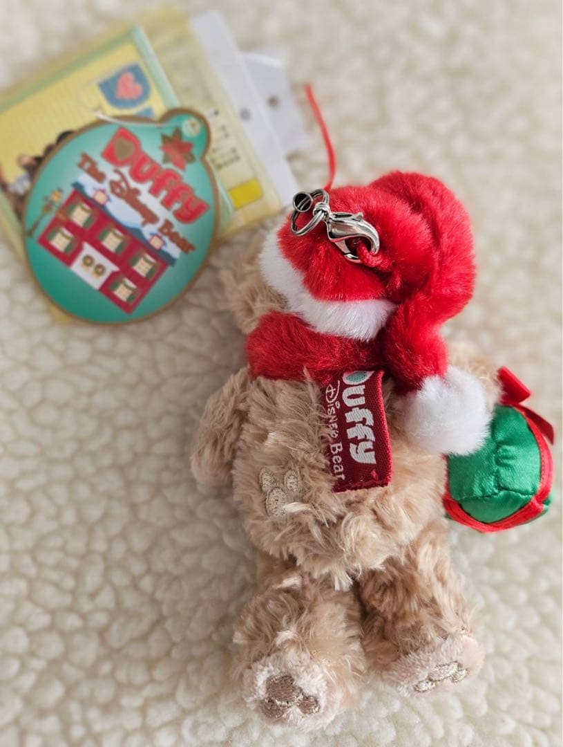 ディズニー　ダッフィー　ぬいぐるみストラップ