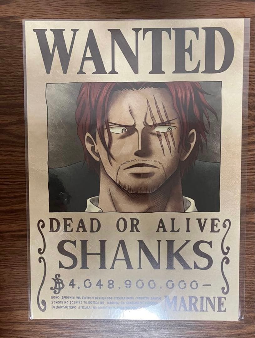 ワンピース　海軍発行公式手配書　14種セット