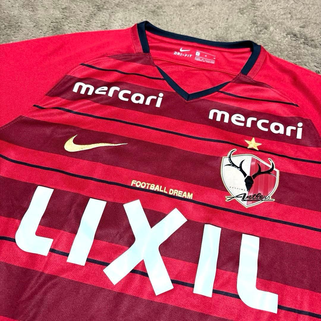 【美品】鹿島アントラーズ 内田篤人 背番号2 2018 ホーム ナイキ Mサイズ