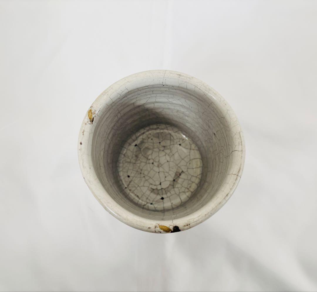 18c オランダ　白釉　保存容器　デルフト　アンティーク　フランス　キュノワール