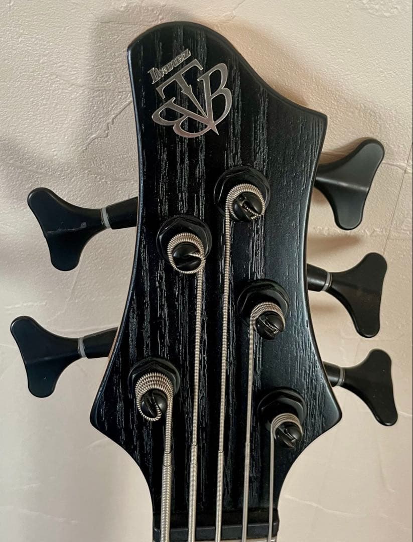 5弦ベースWeathered Black Low Gloss アイバニーズ