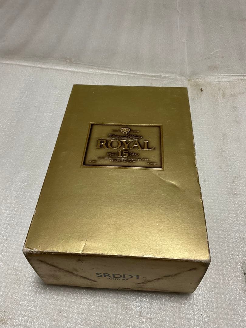 サントリー・ウイスキー・ロイヤル12年。【未開封／箱付き、説明書有り】。