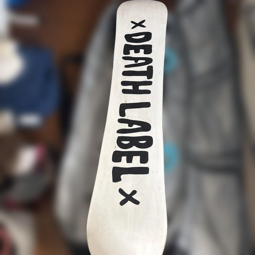 【DEATHLABEL グラトリset】スノボード　板　ビンディング付き　143