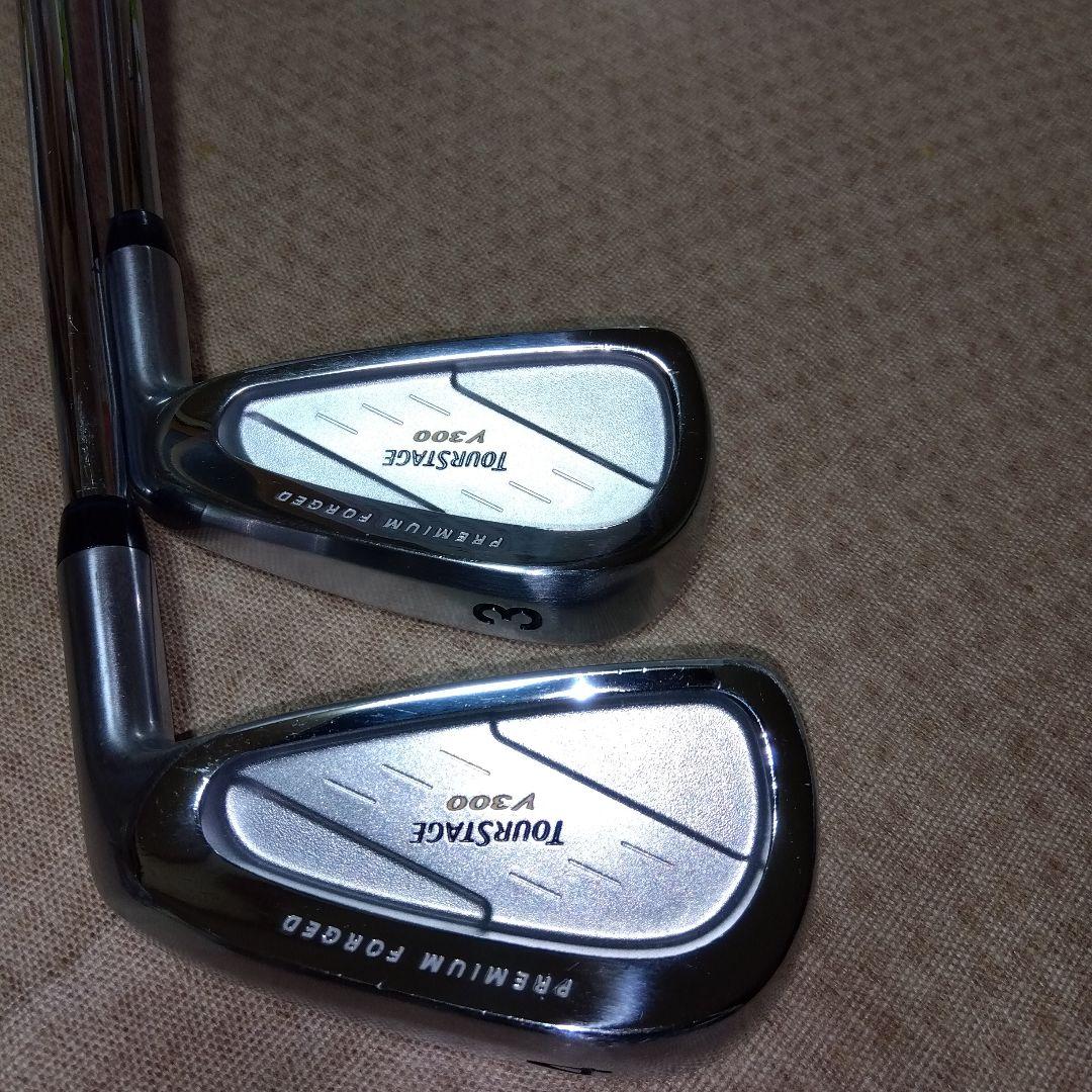 未使用に近いTOURSTAGE プレミアムフォージド V300 アイアンセット