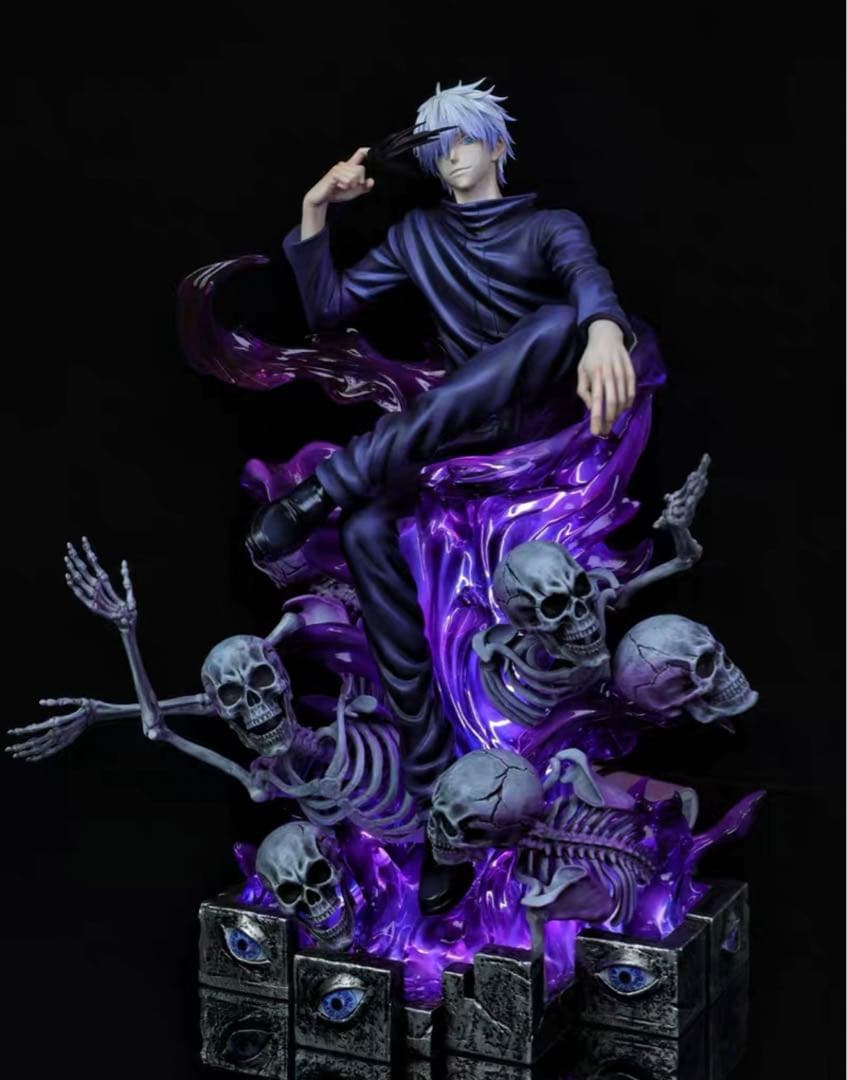 呪術廻戦 五条悟 紫色版 フィギュア ガレージキット