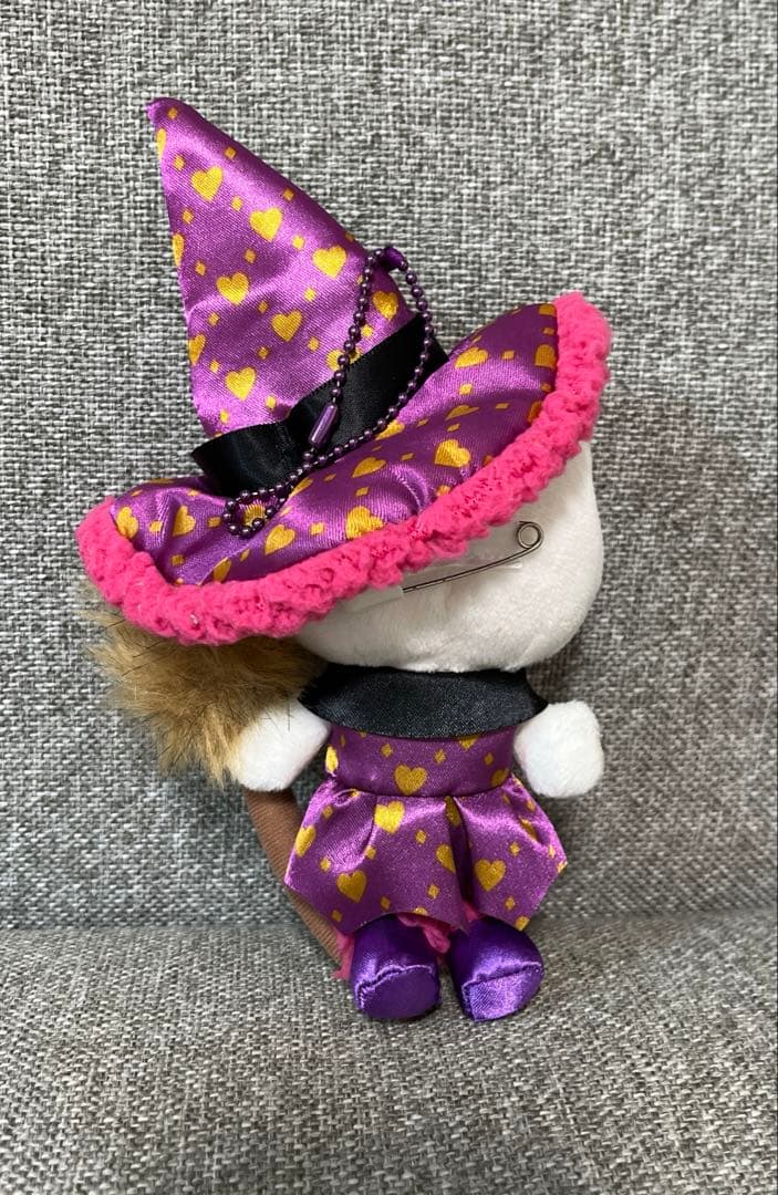 ♡新品未使用♡ ハローキティ キティ ぬいぐるみバッジ ぬいぐるみ ハロウィン