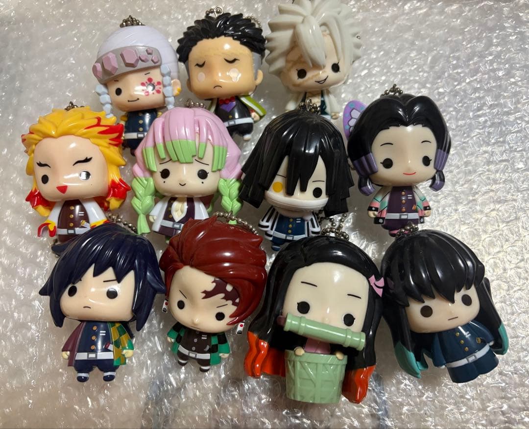 鬼滅の刃 ゆらゆらマスコット　柱＆竈門兄妹　11体セット