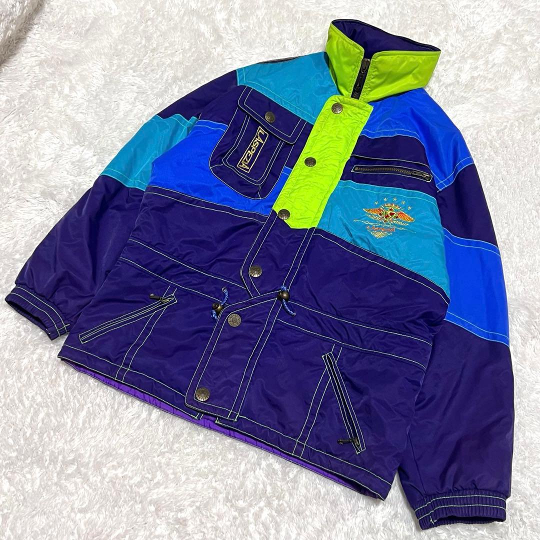 スキーウェア　セットアップ　スノーウェア　上下　Lサイズ　フード収納