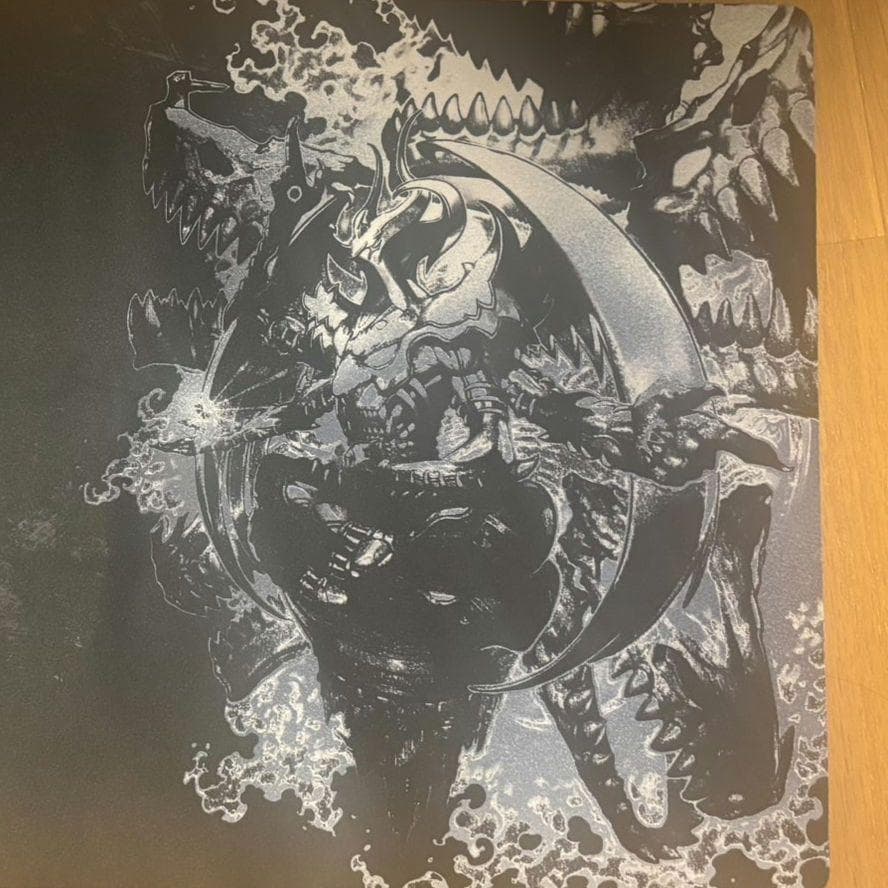 デュエルマスターズ 全国大会2024 悪魔世界ワルドバロム プレイマット 美品