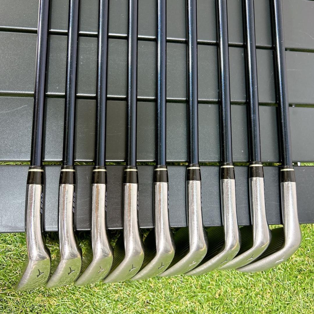 ミズノ　JPX E500 ゴルフ　アイアンセット　メンズ　初心者　9本 SR