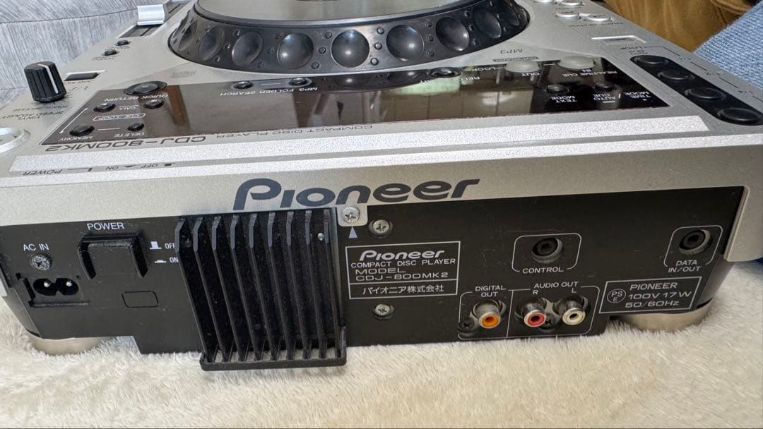 写真追加！セットで！単品も可！Pioneer CDJ-800MK2 ケーブル付