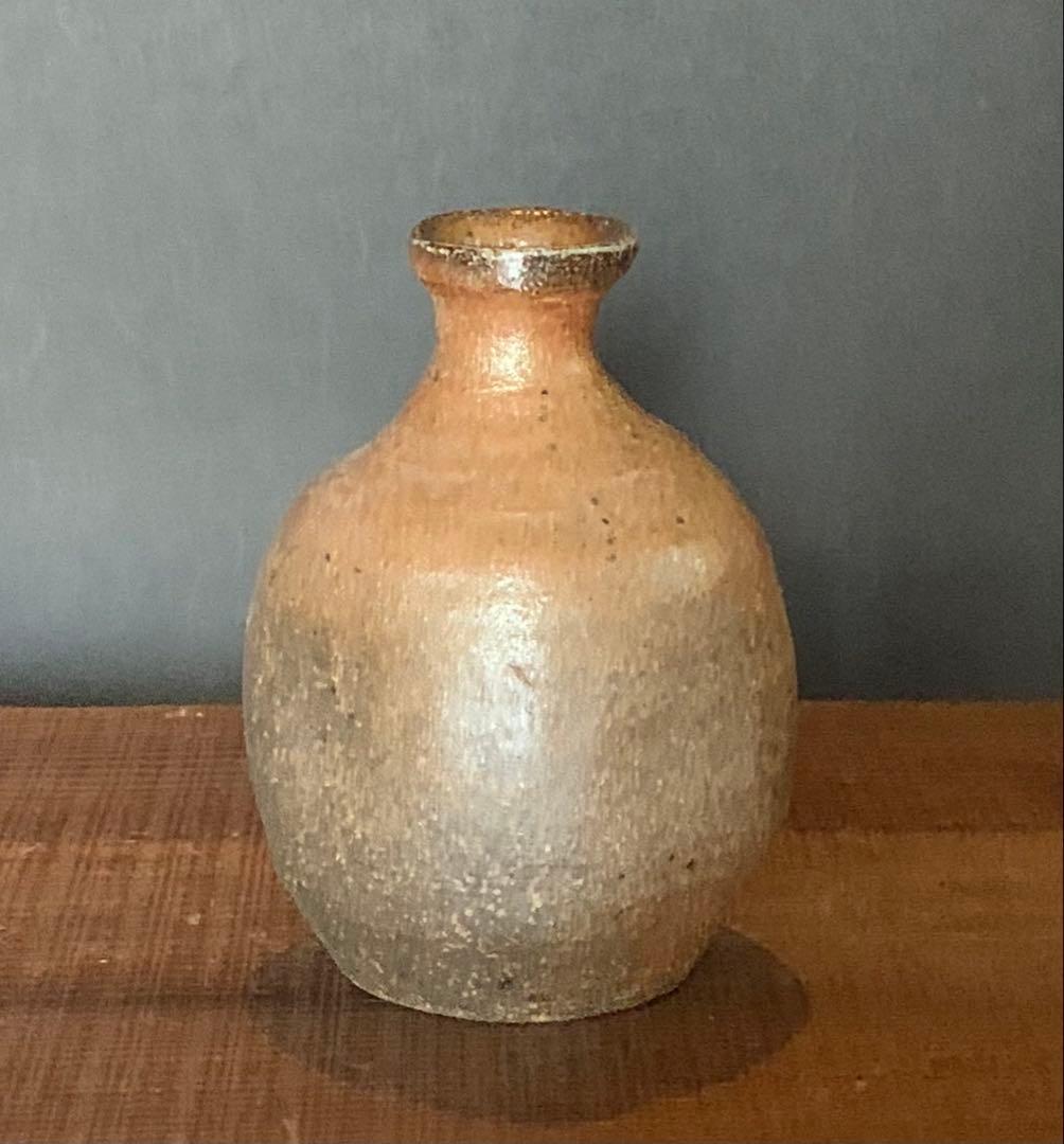 花入 花器  穴窯 薪窯   焼き締め フラワーベース