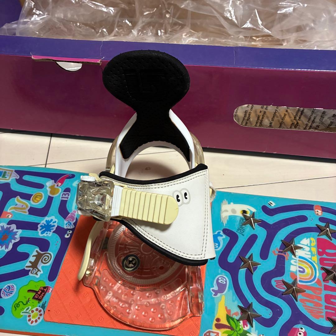 Burton スノーボード　ビンディング　セット　キッズ　100cm