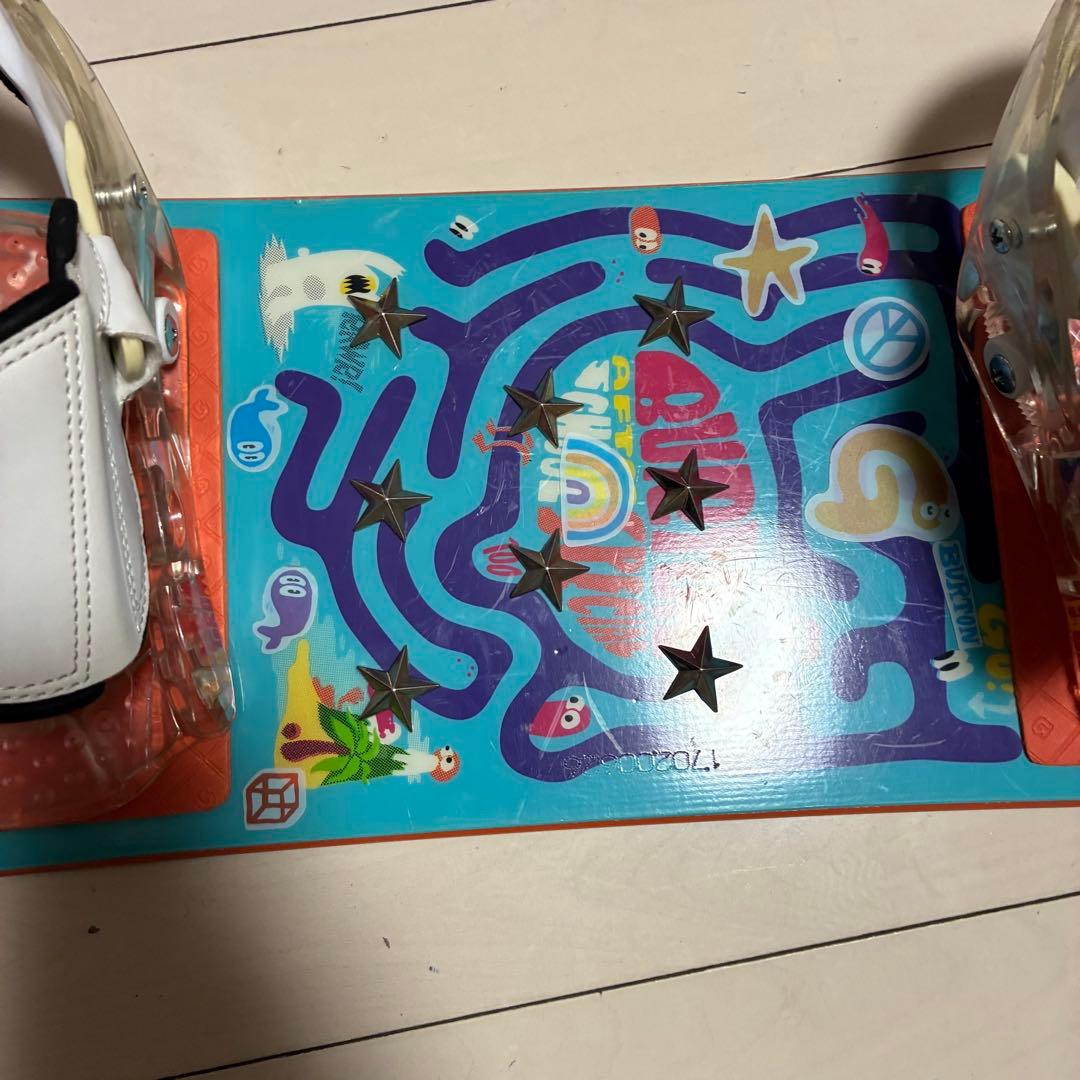 Burton スノーボード　ビンディング　セット　キッズ　100cm