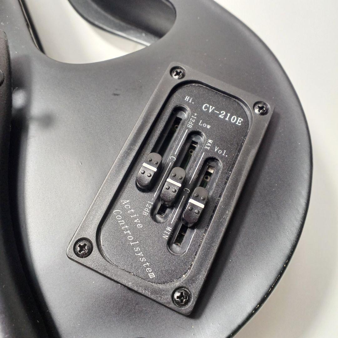 美品☆hallstatt ハルシュタット CV-210E エレキバイオリン 黒