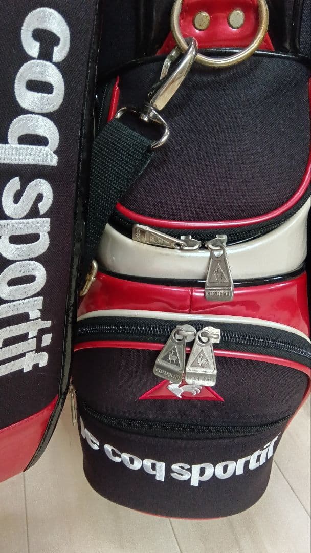 ★ キャディーバッグ ★ルコック★値下げ不可★直接取り引きあり