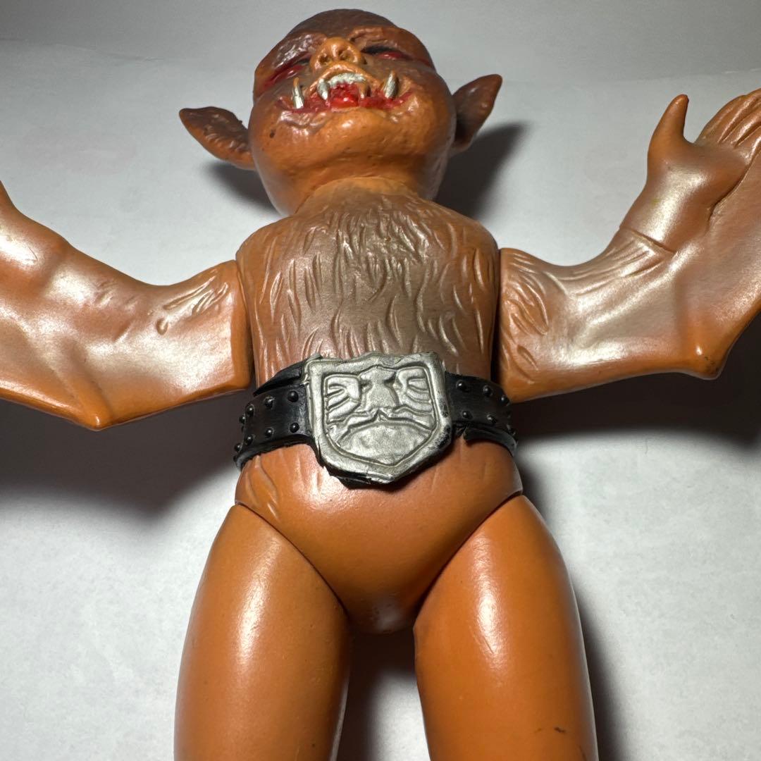 当時物　仮面ライダー旧バンダイコウモリ男ソフビ