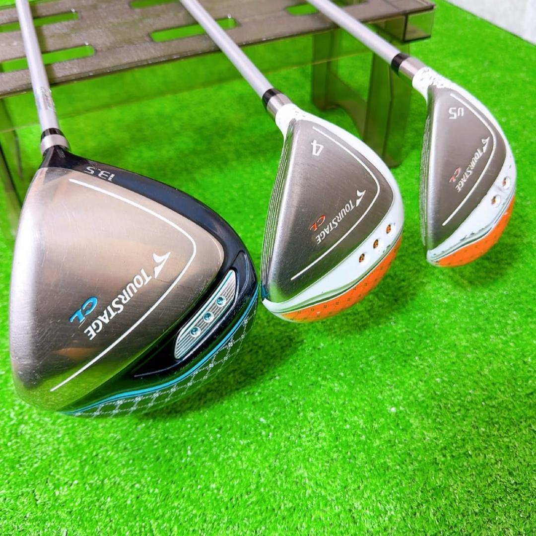 ブリヂストン ツアーステージCL レディース ゴルフクラブセット 8本 L